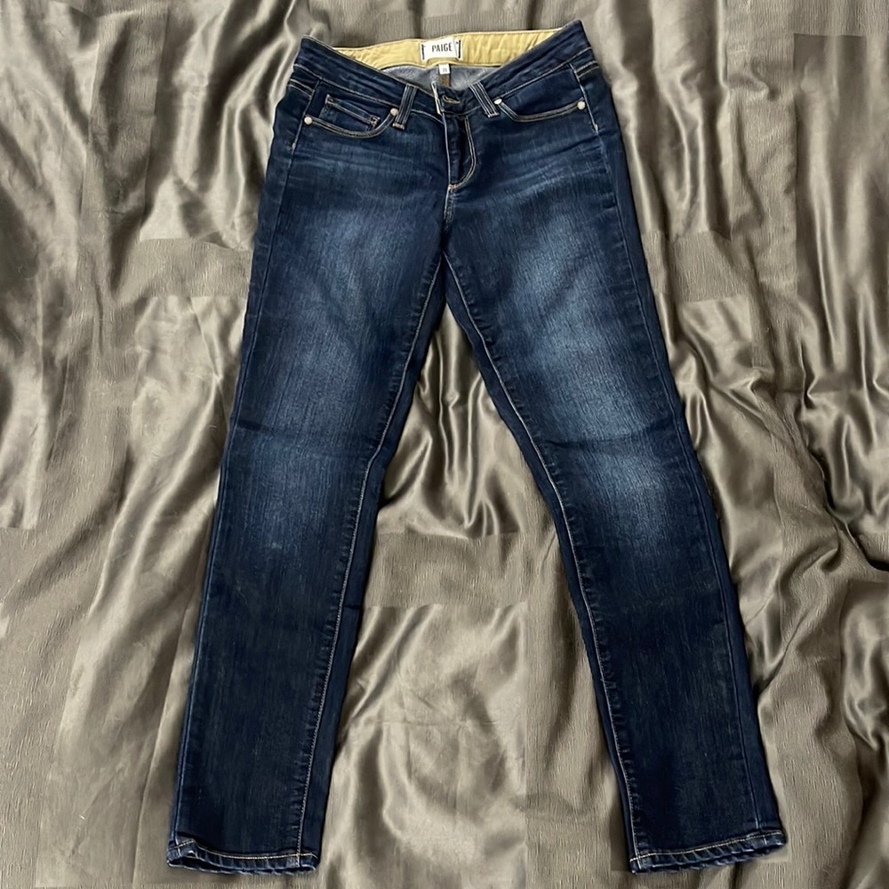 Paige TRANSCEND Skyline Ankle Peg denim